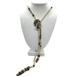 Betty James Wearable Art Designer Long Necklace